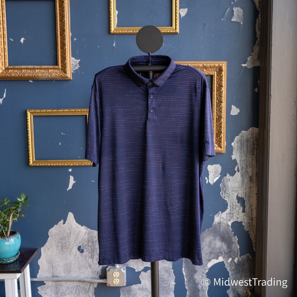 Blue Champion Golf Polo
